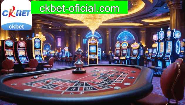 Interface do catálogo de jogos online ckbet com categorias puzzles e party games